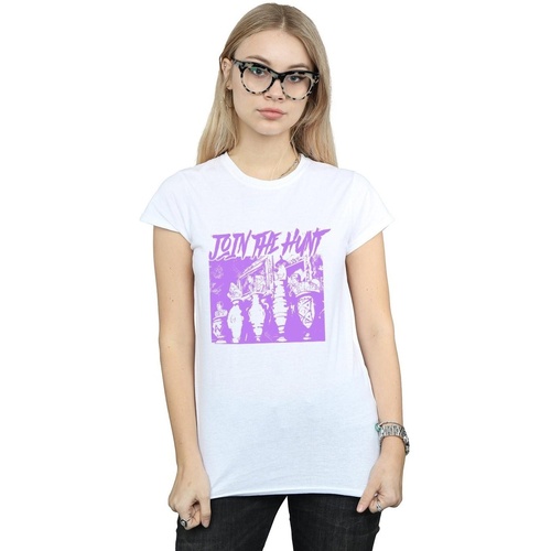 Vêtements Femme T-shirts manches longues Scoobynatural Join The Hunt Blanc