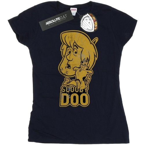 Vêtements Femme T-shirts manches longues Scooby Doo And Shaggy Bleu