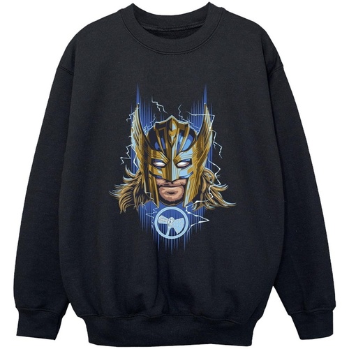 Vêtements Garçon Sweats Marvel Thor Love And Thunder Mask Noir