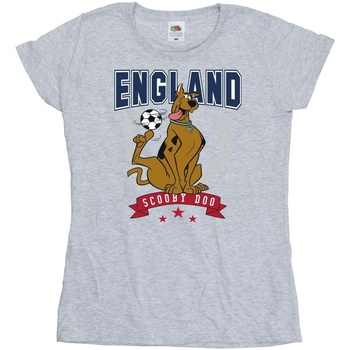 Vêtements Femme T-shirts manches longues Scooby Doo England Football Gris
