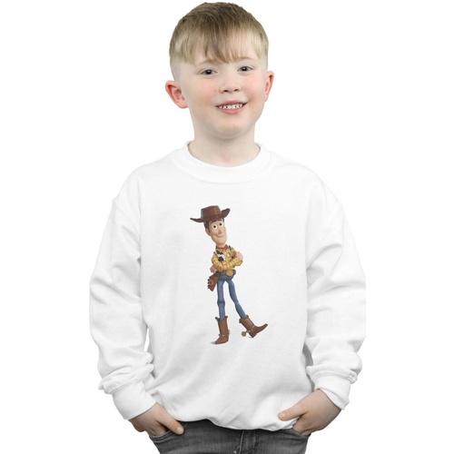 Vêtements Garçon Sweats Disney Toy Story 4 Sherrif Woody Blanc