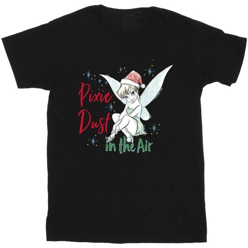 Vêtements Garçon T-shirts manches courtes Disney Tinker Bell Pixie Dust Noir