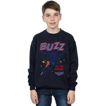 Vêtements Garçon Sweats Disney Toy Story 4 Buzz To The Rescue Bleu