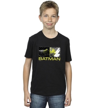 Vêtements Garçon T-shirts manches courtes Dc Comics The Flash Batman Future To Past Noir