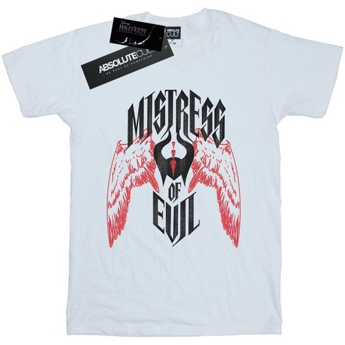 Vêtements Homme T-shirts manches longues Disney Maleficent Mistress Of Evil Wings Blanc