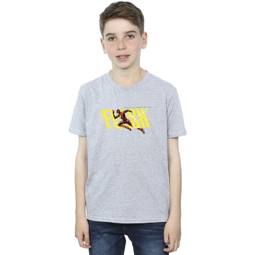 Vêtements Garçon T-shirts manches courtes Dc Comics The Flash Lightning Dash Gris