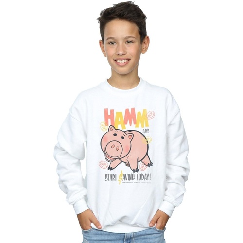 Vêtements Garçon Sweats Disney Toy Story 4 Hamm The Piggy Bank Blanc