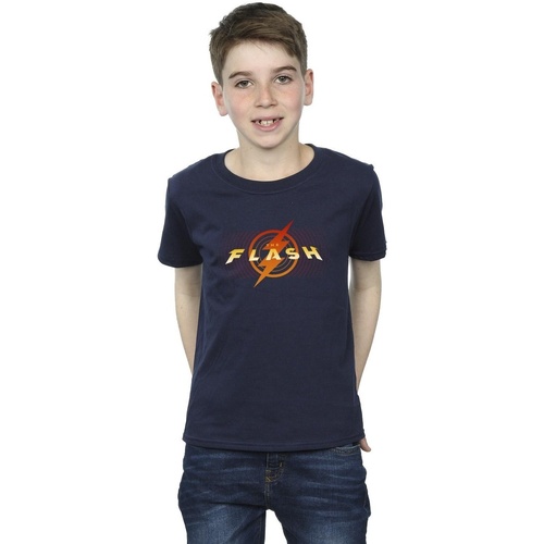 Vêtements Garçon T-shirts manches courtes Dc Comics The Flash Red Lightning Bleu