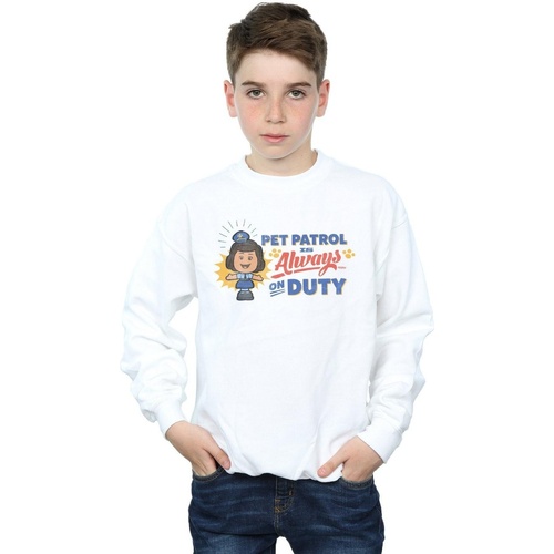 Vêtements Garçon Sweats Disney Toy Story 4 Giggle McDimples Pet Patrol Blanc
