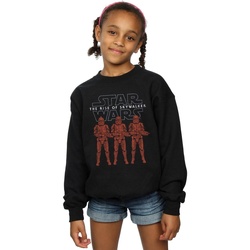 Vêtements Fille Sweats Disney The Rise Of Skywalker Stormtrooper Colour Line Up Noir