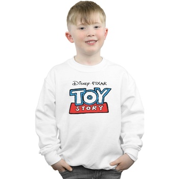 Vêtements Garçon Sweats Disney Toy Story Cartoon Logo Blanc
