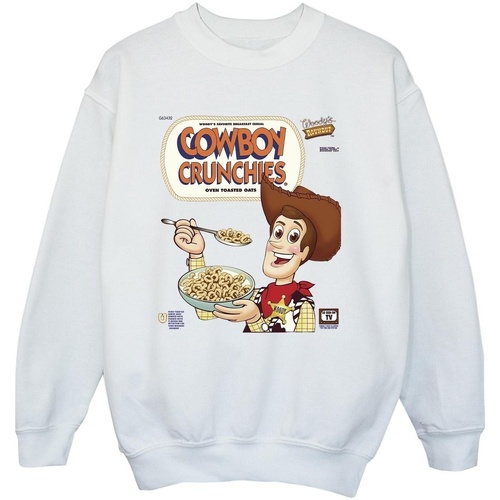 Vêtements Garçon Sweats Disney Toy Story Woody Cowboy Crunchies Blanc