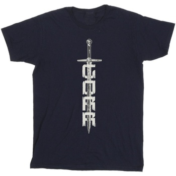 Vêtements Garçon T-shirts manches courtes Marvel Thor Love And Thunder Gorr Sword Bleu
