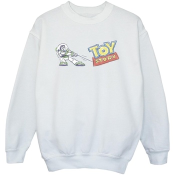 Vêtements Garçon Sweats Disney Toy Story Buzz Pulling Logo Blanc