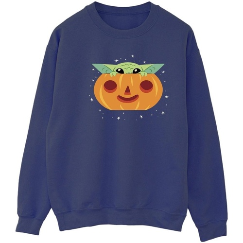 Vêtements Femme Sweats Disney The Mandalorian Grogu Pumpkin Bleu