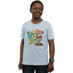 Vêtements Garçon T-shirts manches courtes Dc Comics  Gris