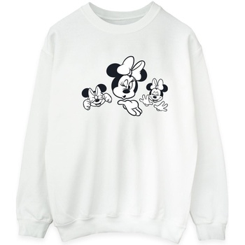 Disney Minnie Mouse Three Faces Blanc