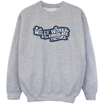Vêtements Garçon Sweats Willy Wonka Chocolate Factory Logo Gris