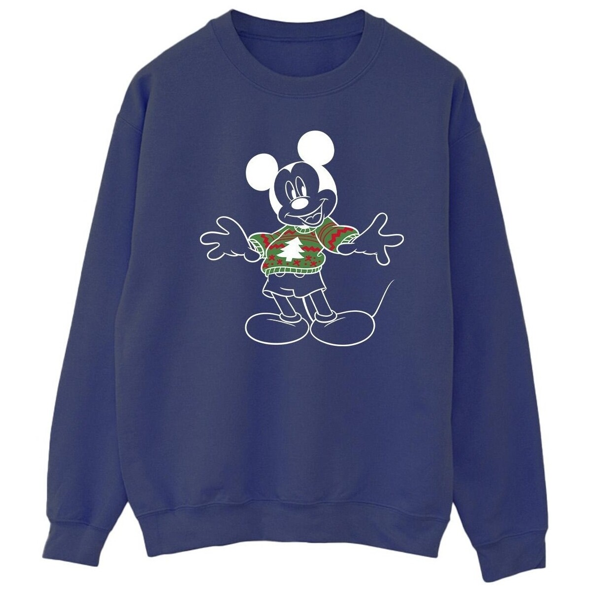 Vêtements Homme Sweats Disney Mickey Mouse Xmas Jumper Bleu