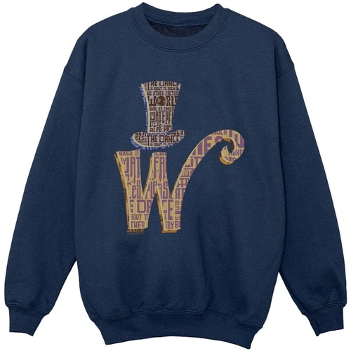 Vêtements Garçon Sweats Willy Wonka W Logo Hat Bleu