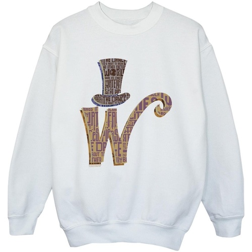 Vêtements Garçon Sweats Willy Wonka W Logo Hat Blanc