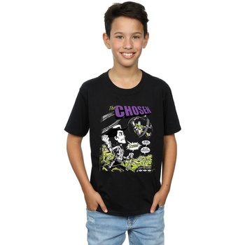 Vêtements Garçon T-shirts manches courtes Disney Toy Story Comic Cover Noir