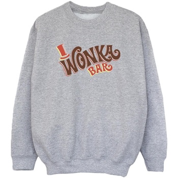 Vêtements Garçon Sweats Willy Wonka Bar Logo Gris