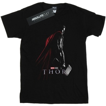 Vêtements Femme T-shirts manches longues Marvel Studios Thor Poster Noir