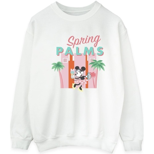 Vêtements Homme Sweats Disney Minnie Mouse Spring Palms Blanc