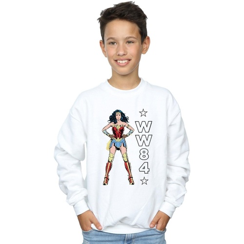 Vêtements Garçon Sweats Dc Comics Wonder Woman 84 Standing Logo Blanc