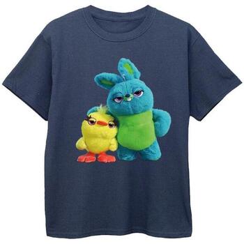 Vêtements Garçon T-shirts manches courtes Disney Toy Story 4 Ducky And Bunny Bleu