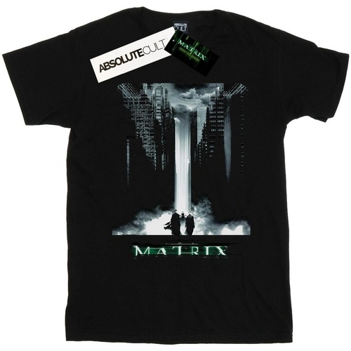 Vêtements Femme T-shirts manches longues The Matrix Original Poster Art Noir