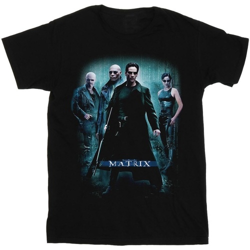 Vêtements Femme T-shirts manches longues The Matrix Group Poster Noir