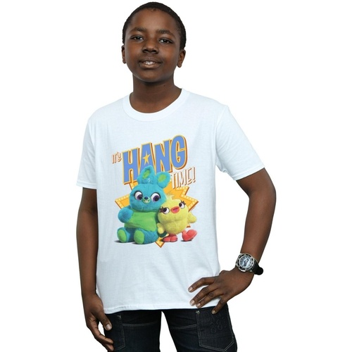 Vêtements Garçon T-shirts manches courtes Disney Toy Story 4 It's Hang Time Blanc