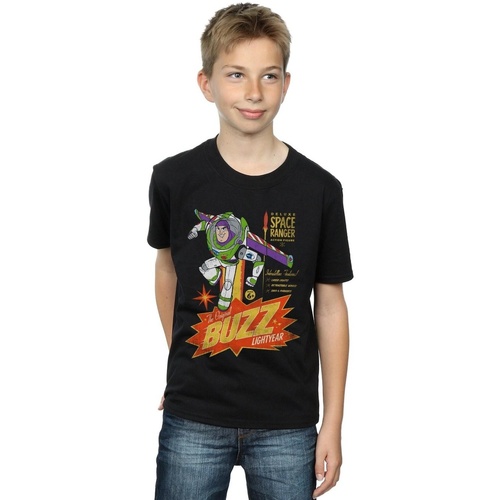 Vêtements Garçon T-shirts manches courtes Disney Toy Story 4 The Original Buzz Lightyear Noir
