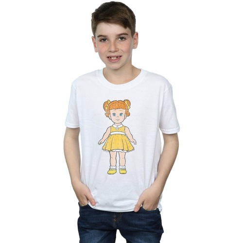 Vêtements Garçon T-shirts manches courtes Disney Toy Story 4 Gabby Gabby Pose Blanc