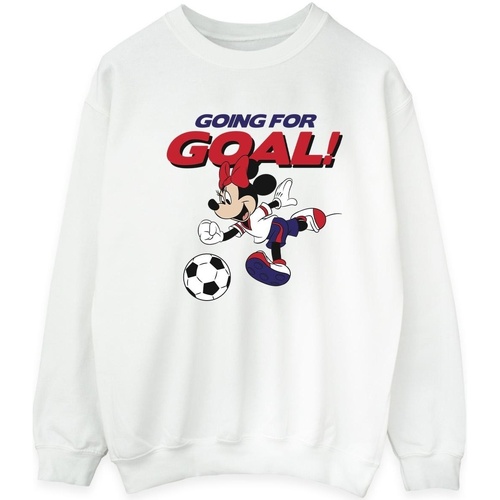 Vêtements Homme Sweats Disney Minnie Mouse Going For Goal Blanc