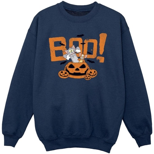 Vêtements Fille Sweats Tom & Jerry Halloween Boo! Bleu