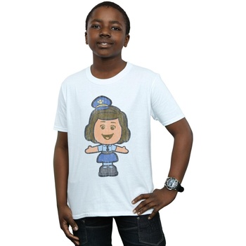 Vêtements Garçon T-shirts manches courtes Disney Toy Story 4 Classic Giggle McDimples Blanc