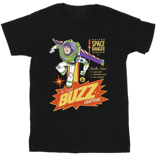 Vêtements Garçon T-shirts manches courtes Disney Toy Story Buzz Lightyear Space Noir