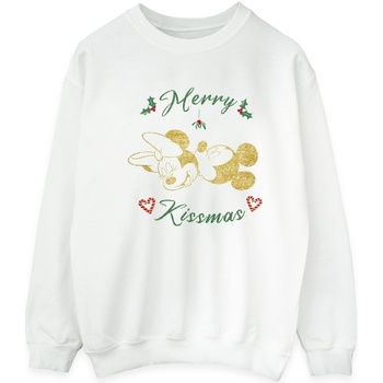 Vêtements Homme Sweats Disney Mickey Mouse Merry Kissmas Blanc