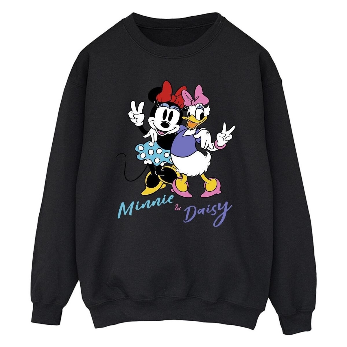 Vêtements Homme Sweats Disney Minnie Mouse And Daisy Noir