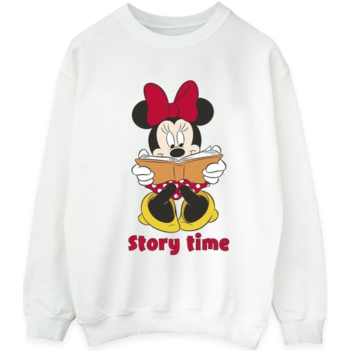 Vêtements Homme Sweats Disney Minnie Mouse Story Time Blanc