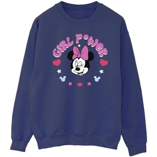 Vêtements Homme Sweats Disney Minnie Mouse Girl Power Bleu