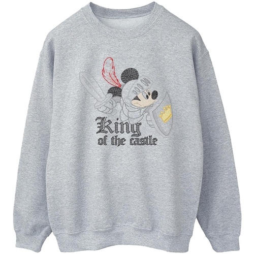 Vêtements Homme Sweats Disney Mickey Mouse King Of The Castle Gris