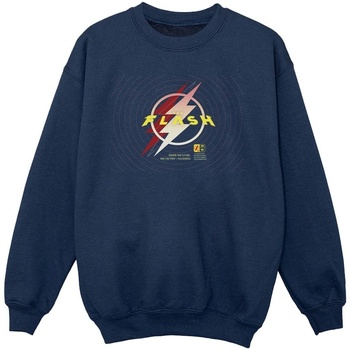 Vêtements Fille Sweats Dc Comics The Flash Lightning Logo Bleu