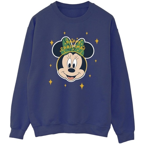 Vêtements Homme Sweats Disney Minnie Mouse Happy Christmas Bleu