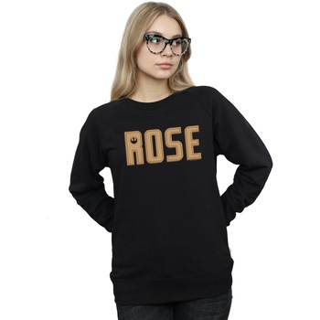 Vêtements Femme Sweats Disney The Rise Of Skywalker Rose Text Logo Noir