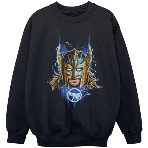 Vêtements Fille Sweats Marvel Thor Love And Thunder Mask Noir