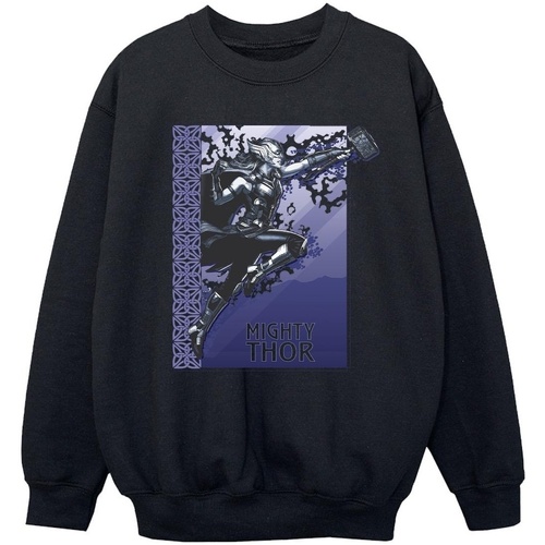 Vêtements Fille Sweats Marvel Thor Love And Thunder Mighty Thor Noir